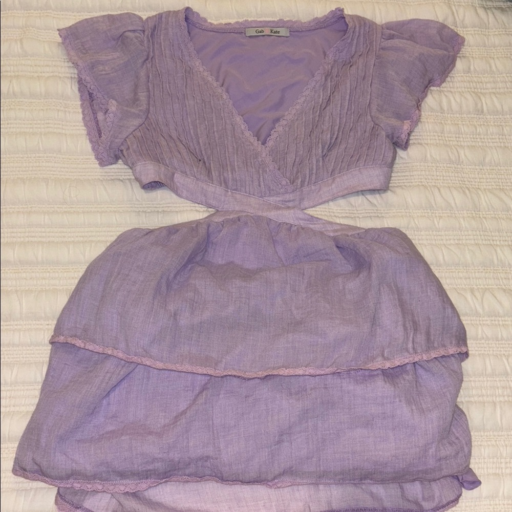 Purple Mini Dress